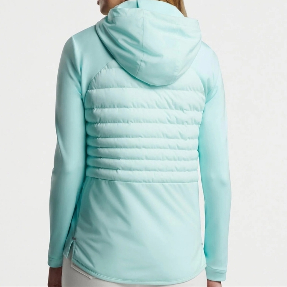 New Peter Millar Women's Celeste Hooded Merge Jacket Medium NWT - Picture 5 of 10